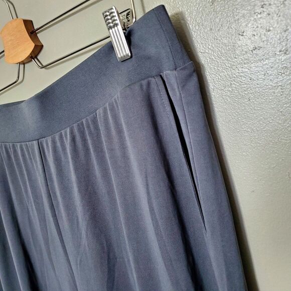 Fabletics Pants Womens Size XXL Gray Pull On Pockets Stretch Leisure Athletic - Picture 5 of 7
